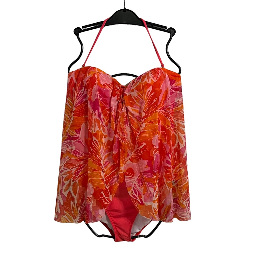 Lauren Ralph Lauren Splice Fly Away One Piece Swimsuit